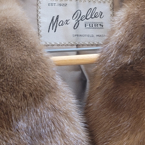 Vintage genuine mink coat - Picture 4 of 12